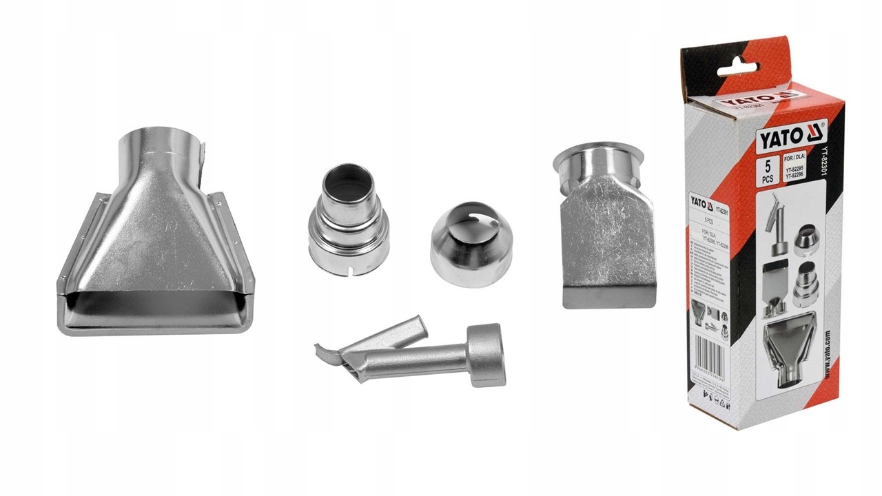 KOŃCÓWKI DO OPALARKI ZESTAW + DO SPAWANIA PLASTIKU