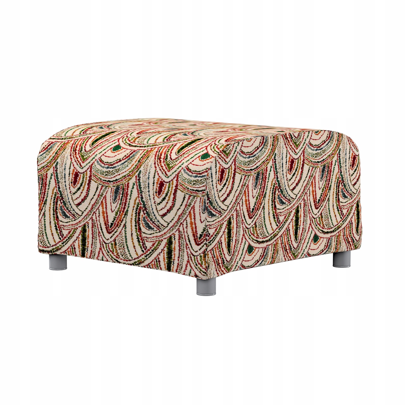 Poťah na podnožku Klippan Ikea, zelený