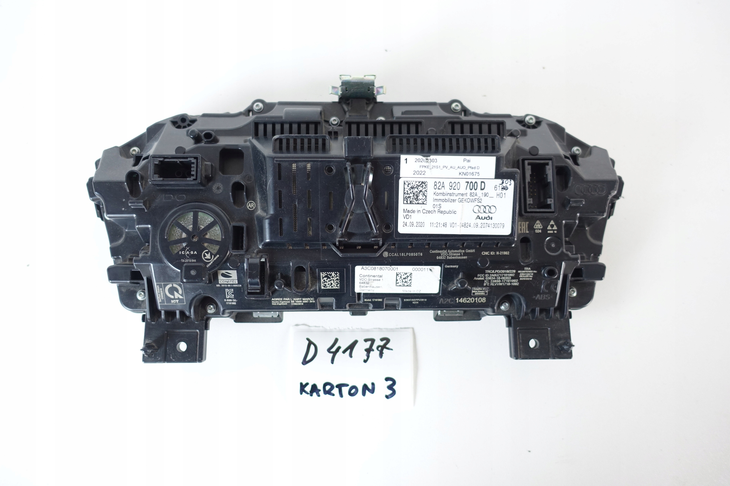 budíky VIRTUAL budiky LCD AUDI A1 82A 82A920700D