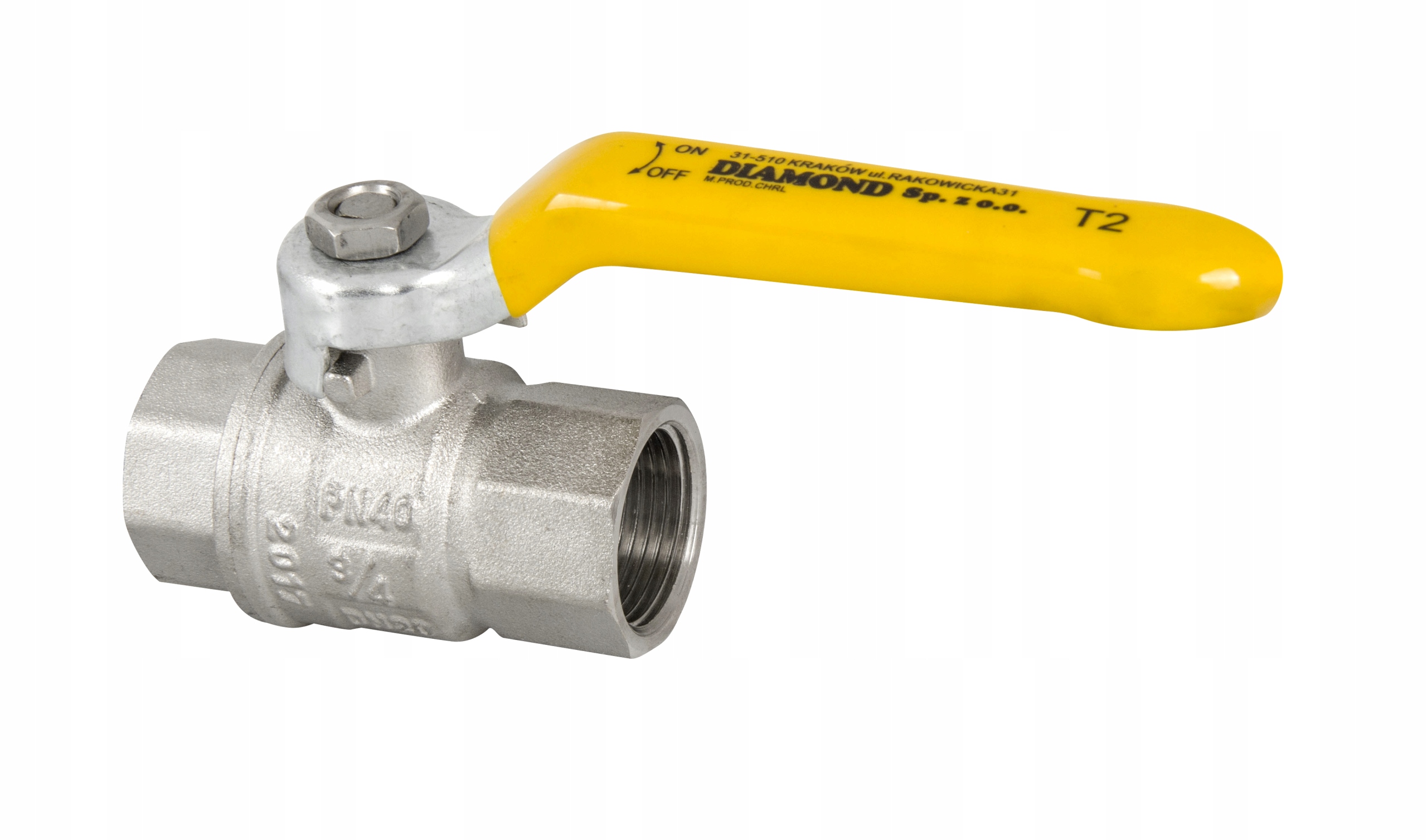 Kulový ventil pro plyn 6/4" palce DN40 plynový