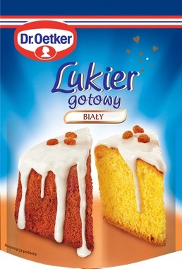 Dr. Oetker Lukier gotowy biały 100 g