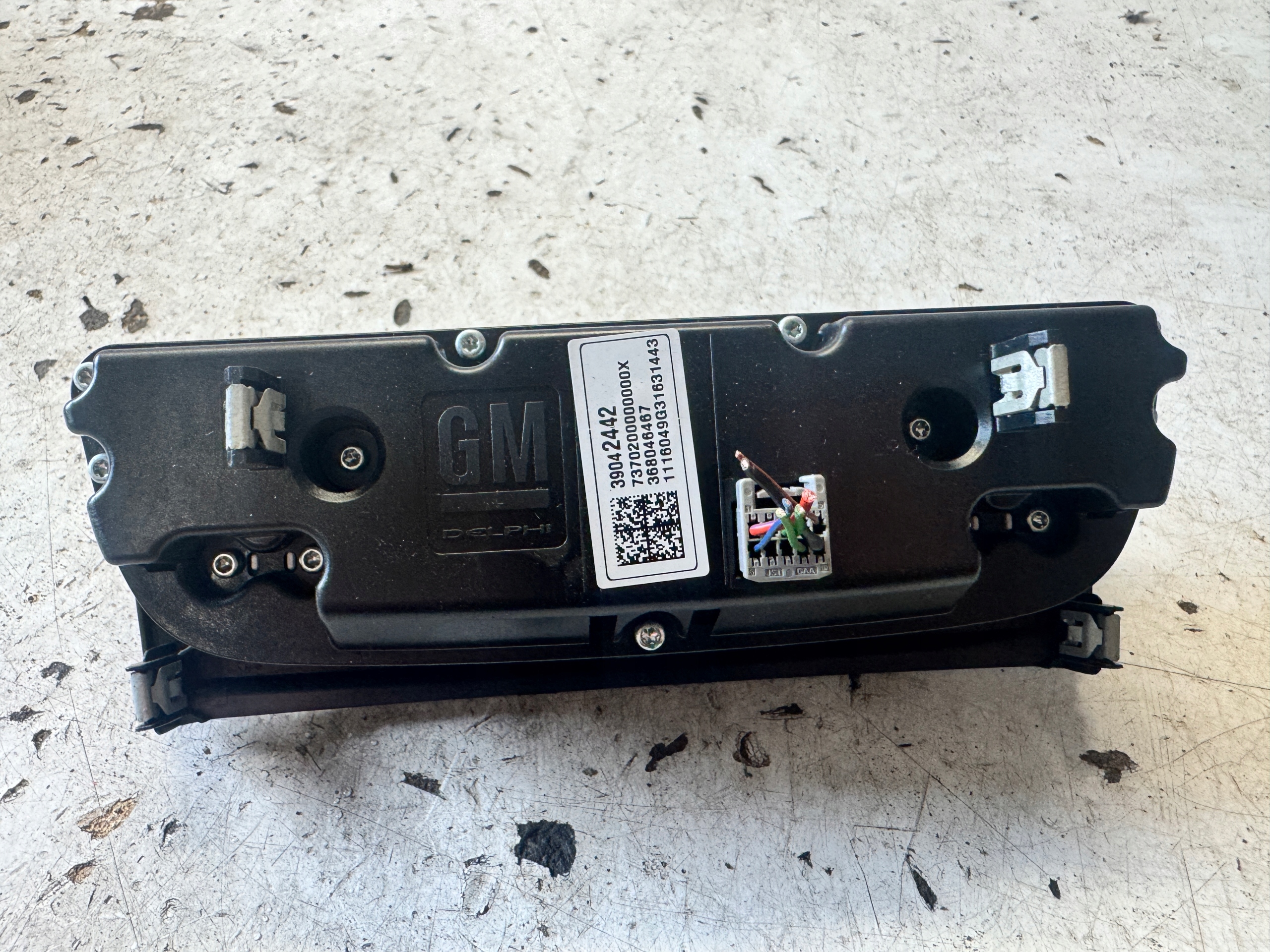 OPEL ASTRA K 5 Unite commande clima Bouches buses Chauffé 39042442