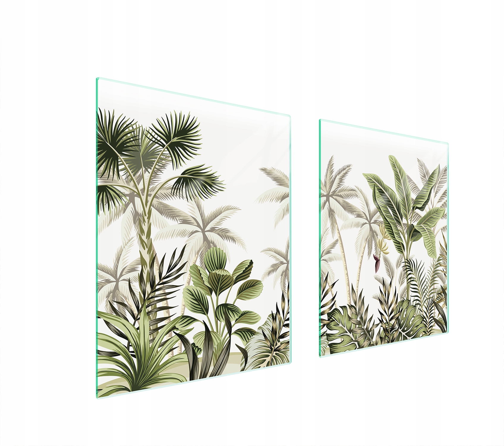 Ochranná Skleněná Deska Na Sporák 85x52 Listy Tvrzené Sklo