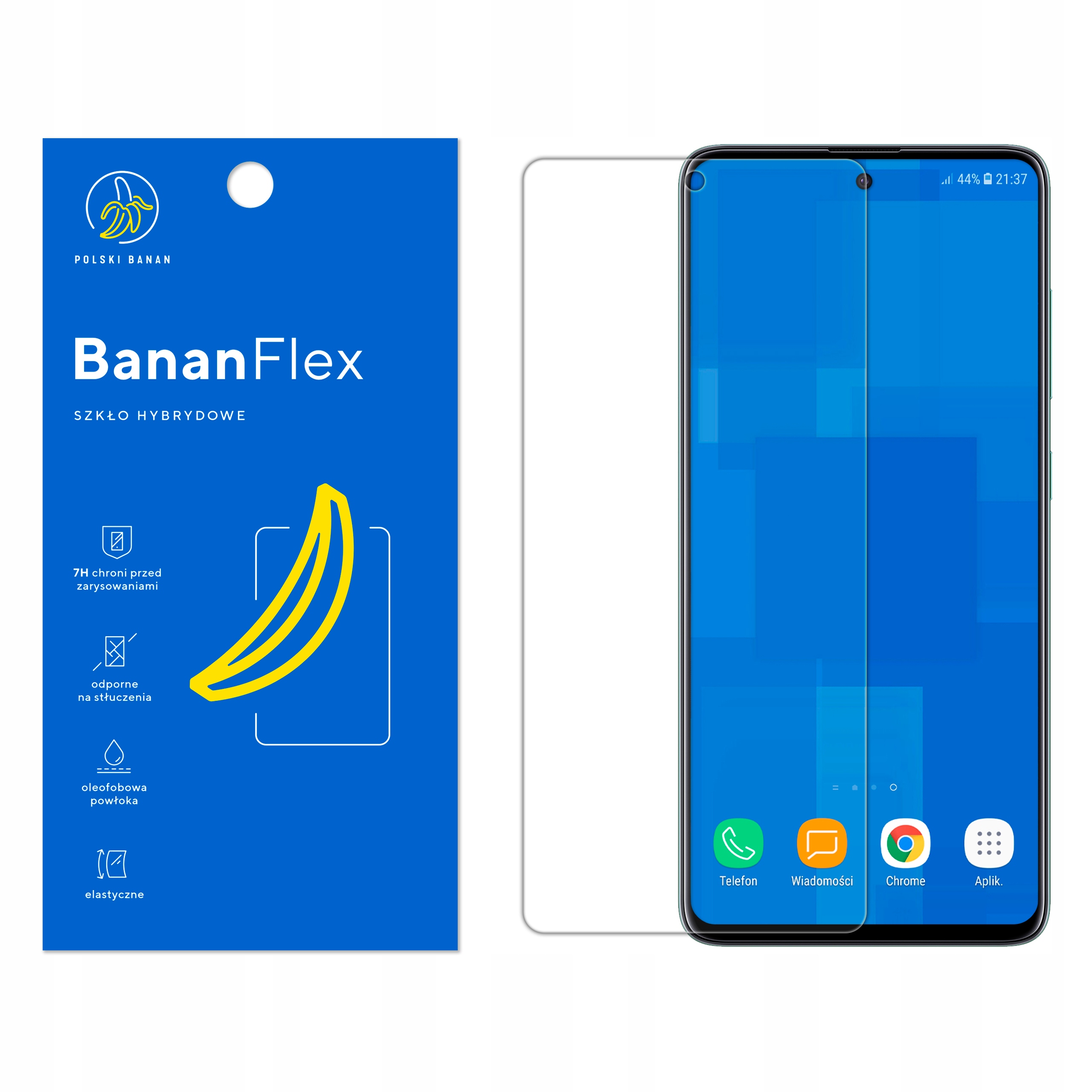 

Szkło Hybrydowe Polski Banan 7H do Samsung A51