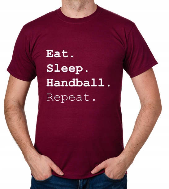 

koszulka Eat Sleep Handball Repeat prezent