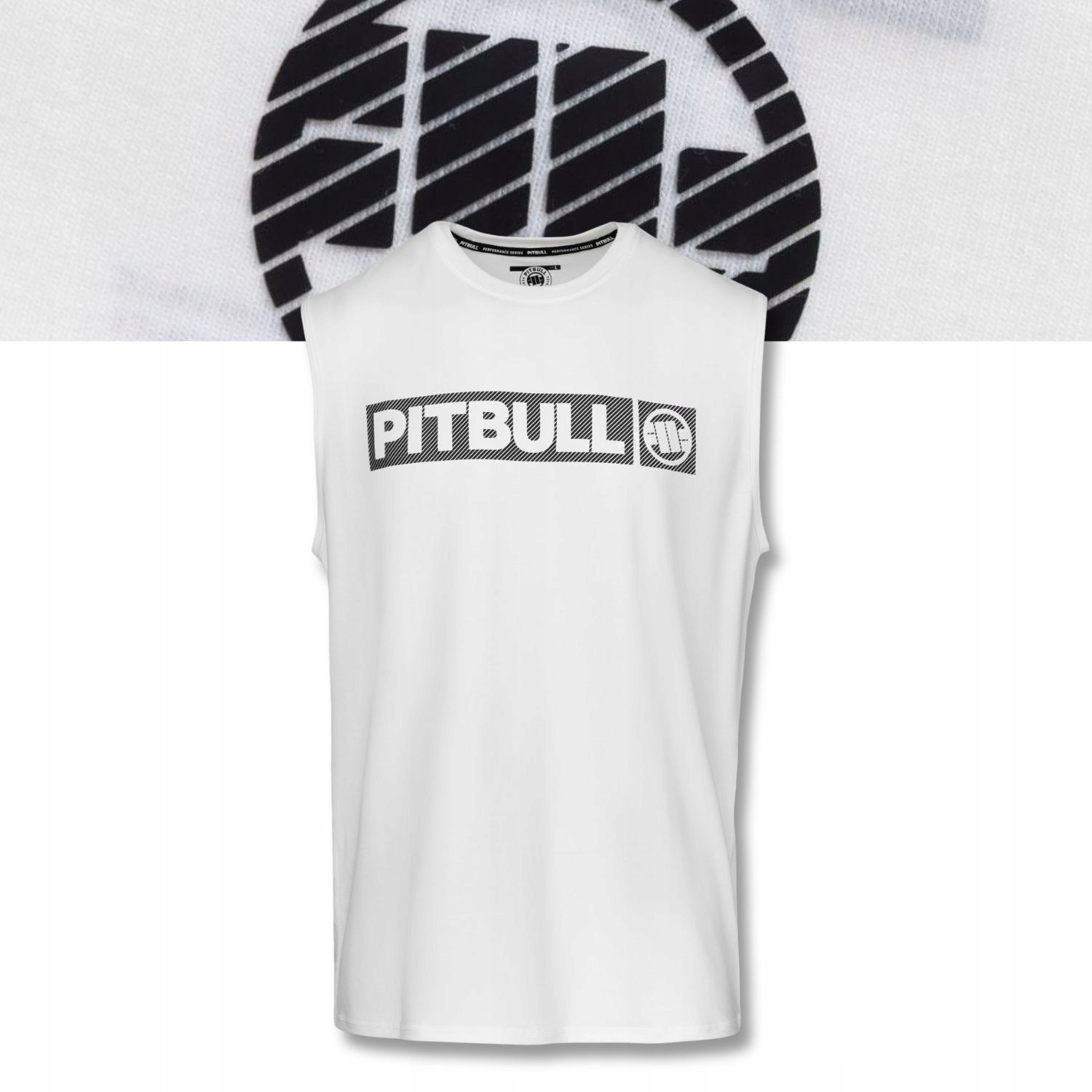 Tank Top męski Casual Sport Pitbull szybkoschnący sportowy tanktop Hilltop