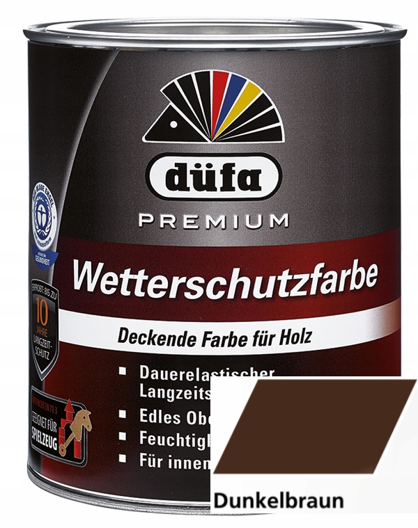 

Dufa Premium Wetterschutzfarbe 0,75 L Ciemny Brąz