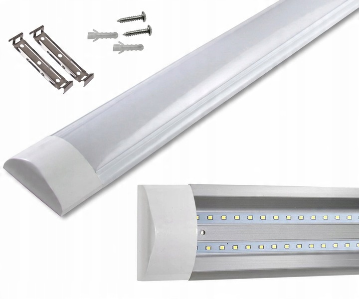 

Lampa Led 120cm Do Garażu Panel Świetlówka 120W