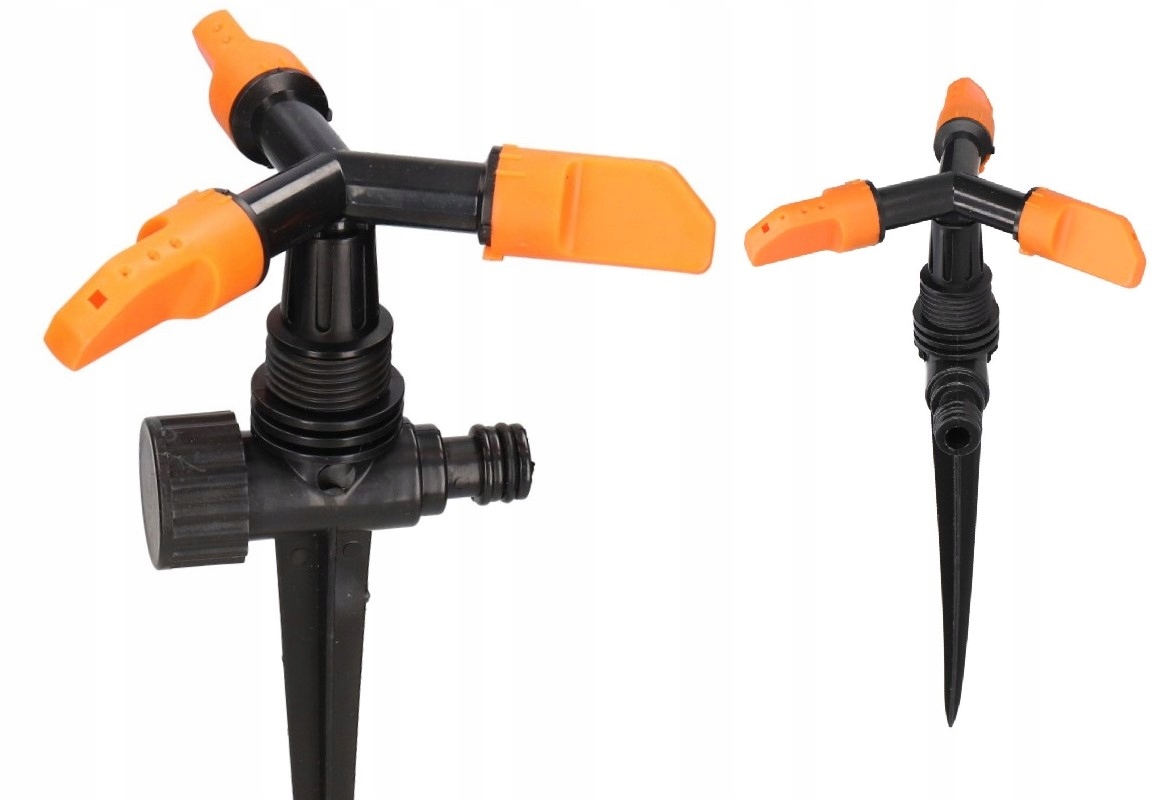 SPRYSKIWACZ ZRASZACZ OBROTOWY DO WĘŻA OGRODOWEGO