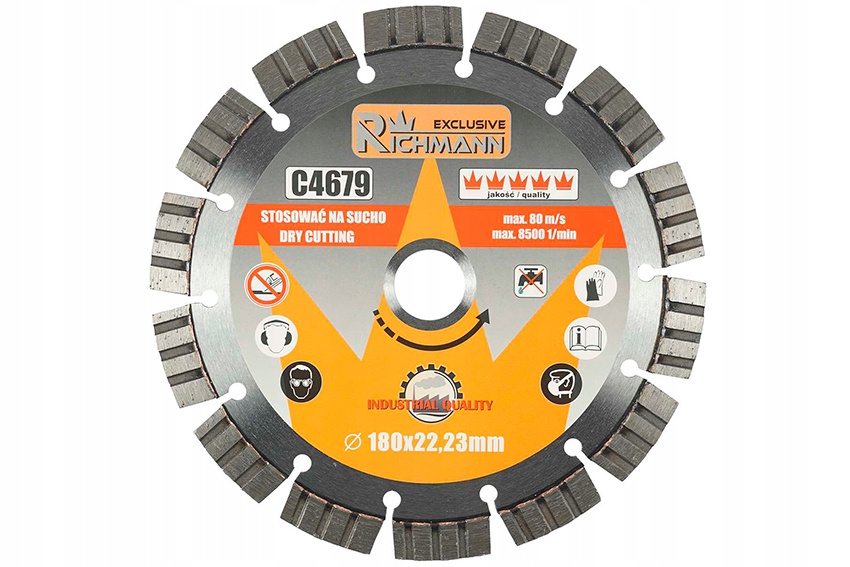 Diamantový Kotouč Na Betonu 180X12X22,3