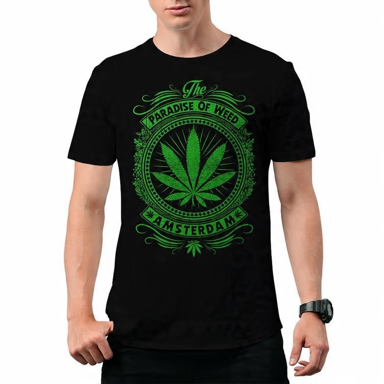 

Koszulka T-Shirt Ganja Marihuana Trawa Joint XL