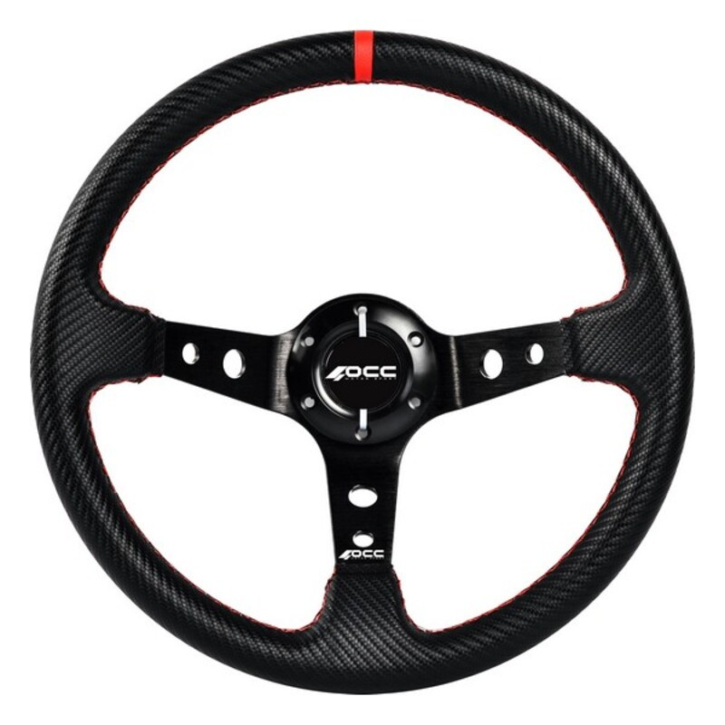 Závodný volant OCCVOL011 čierny