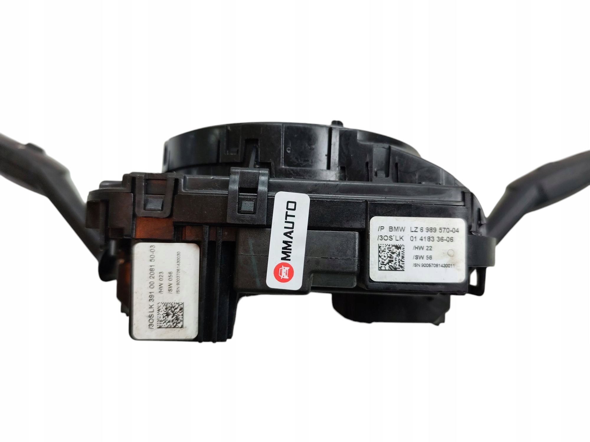 steering wheel levers and controls control ring BMW E87 6989570