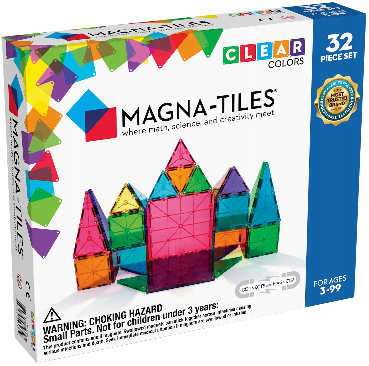 

Magna Tiles Klocki Magnetyczne 32 El.