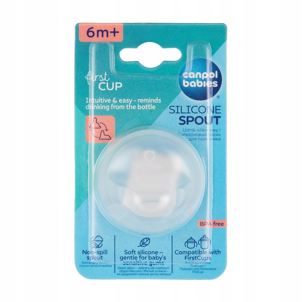CANPOL BABIES USTNIK SILIKON FIRST CUP 56/616 6m+