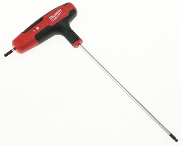 Klucz Hex Imbus Z Kulką 3 MM Uchwyt T Comfort Grip 4932498681 Milwaukee