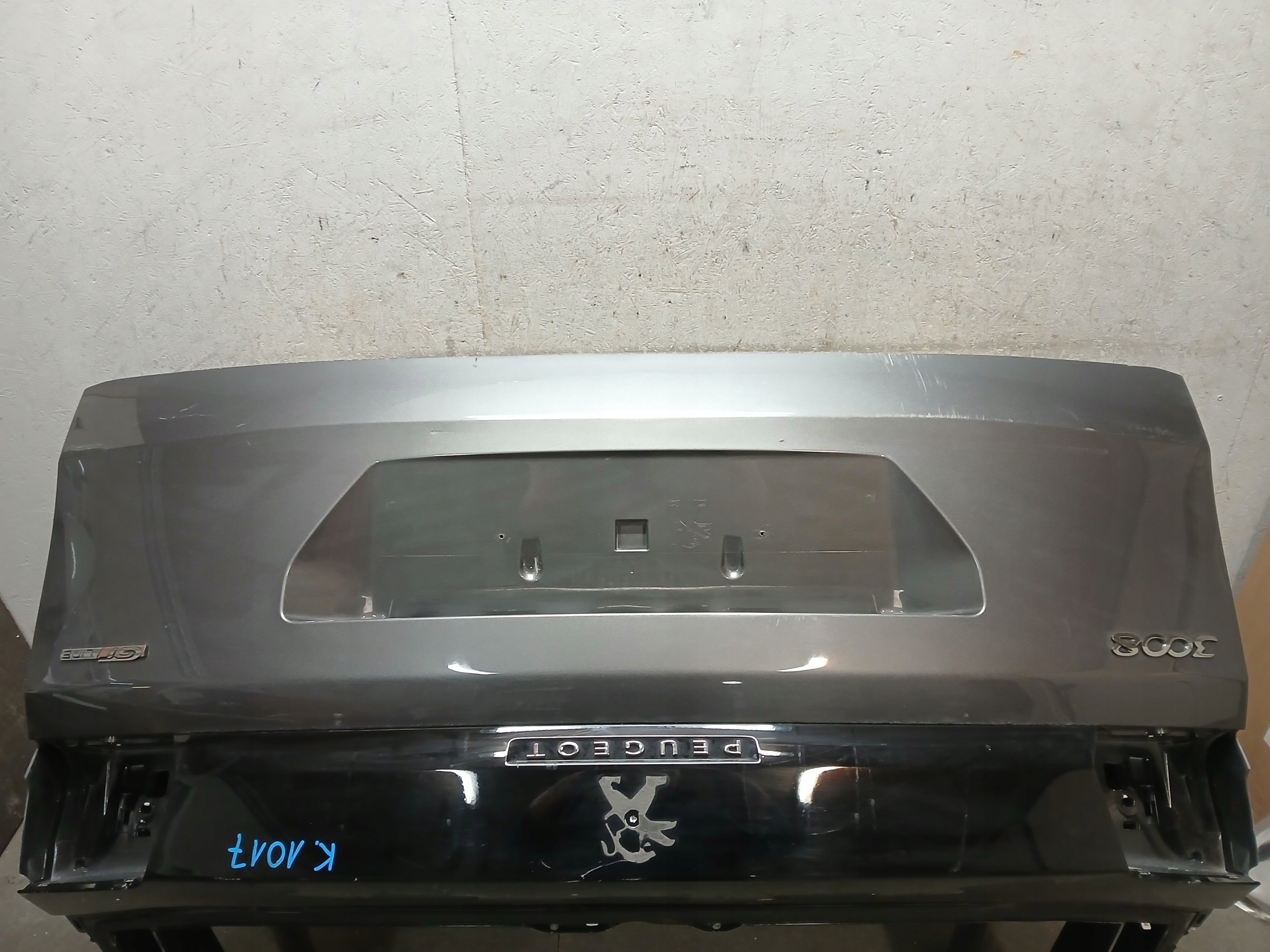boot door PEUGEOT 3008 II 2 16