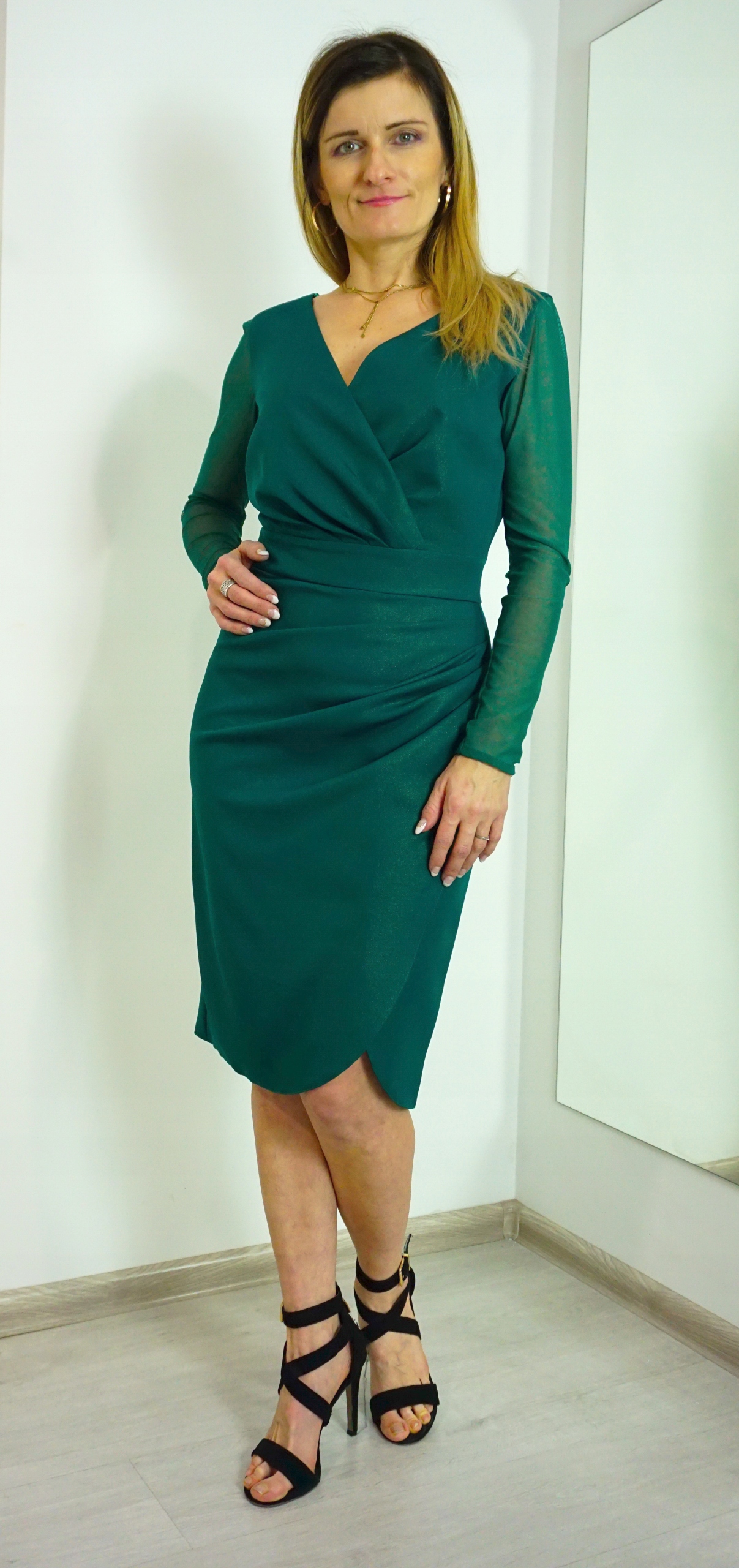 SUKIENKA WIZYTOWA OŁÓWKOWA MODESA r. 38 Model MODEL 3