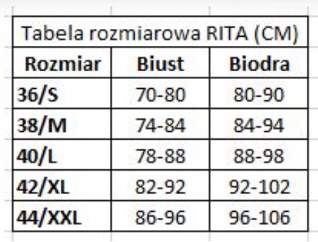 Strój kąpielowy damski na basen jednoczęściowy r44 Kolekcja RITA