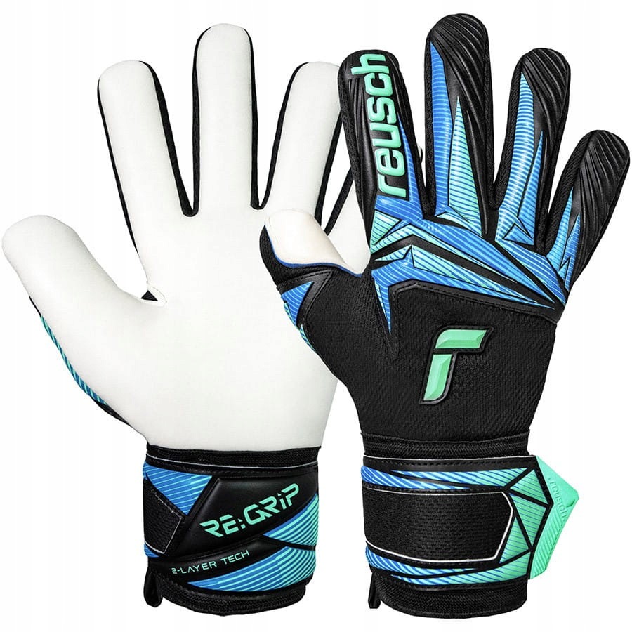 Rękawice Reusch Attrakt Re Grip Nc 56 70 535 7272 Czarny, 8,5