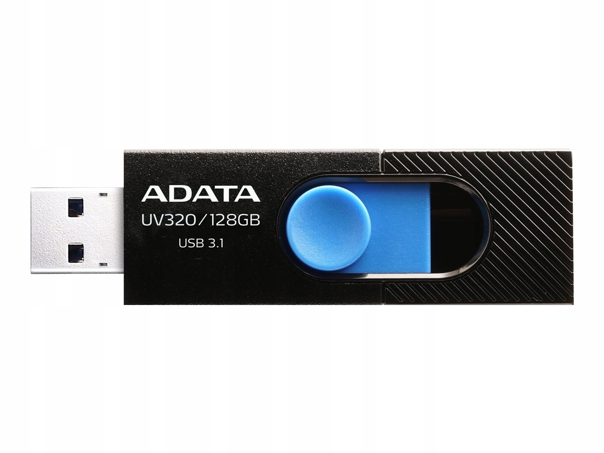 Pamięć Usb Adata UV320 64 Gb 3.2 Gen1 Czarno-niebieska