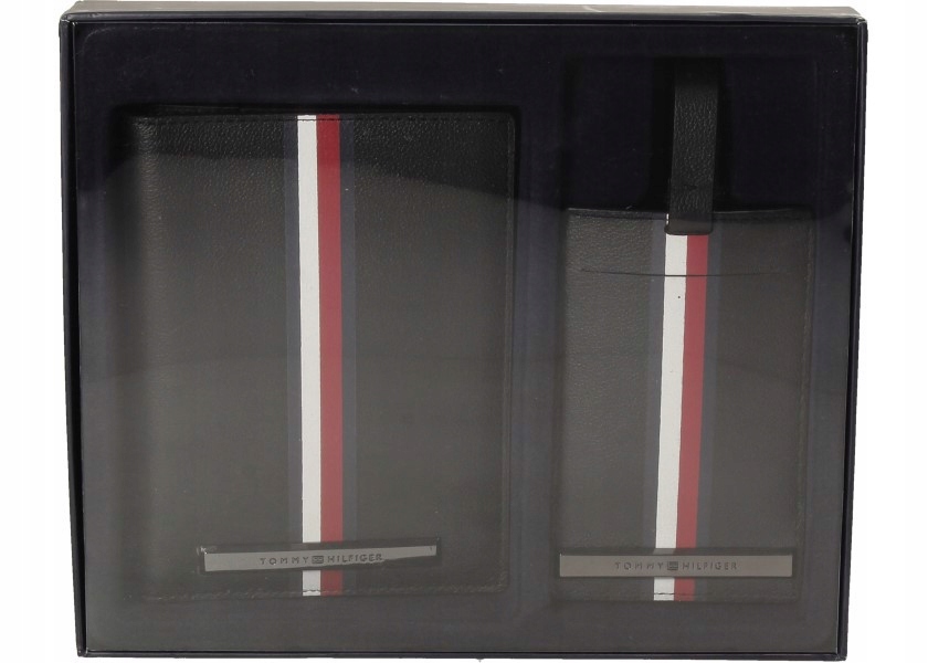 Tommy Hilfiger Peněženka AM0AM05493 one size Pouzdro na pas a visačku Crop Plaque
