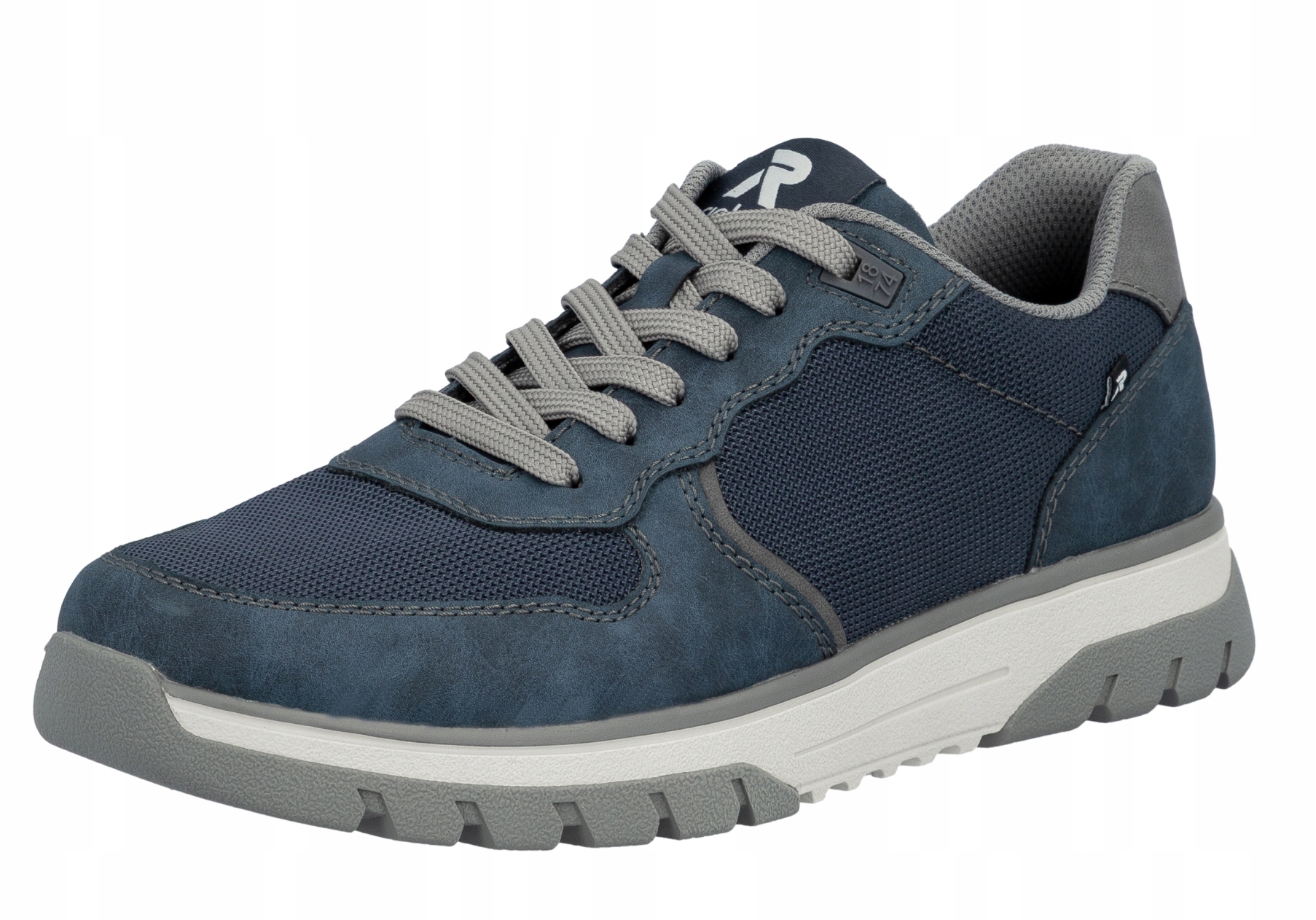 Rieker B9302-14 vel.41 modré pánské polobotky Soft