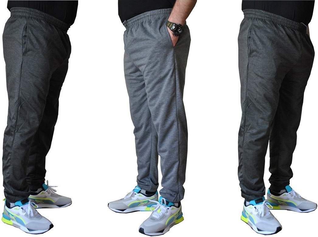 SOPDNIE DRESOWE GŁADKIE p110cm POPIEL ściągacz XXL