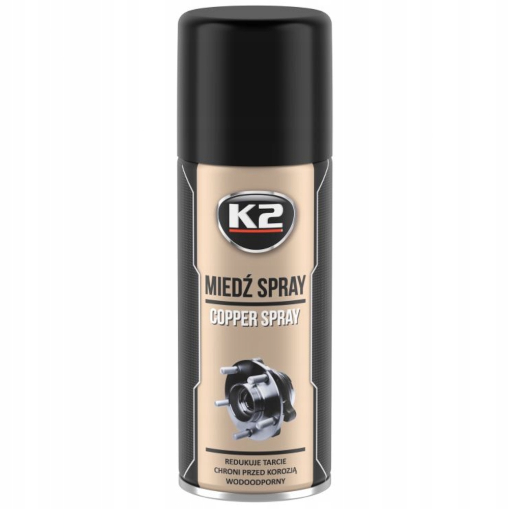 

K2 Miedź Spray Smar Miedziowy Wysokotemperaturowy