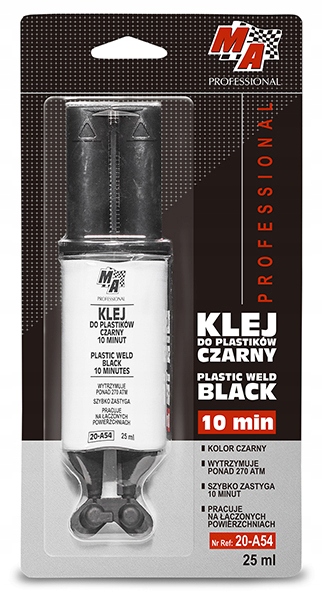 

Moje Auto Klej do plastików 25ml czarny 10 minut