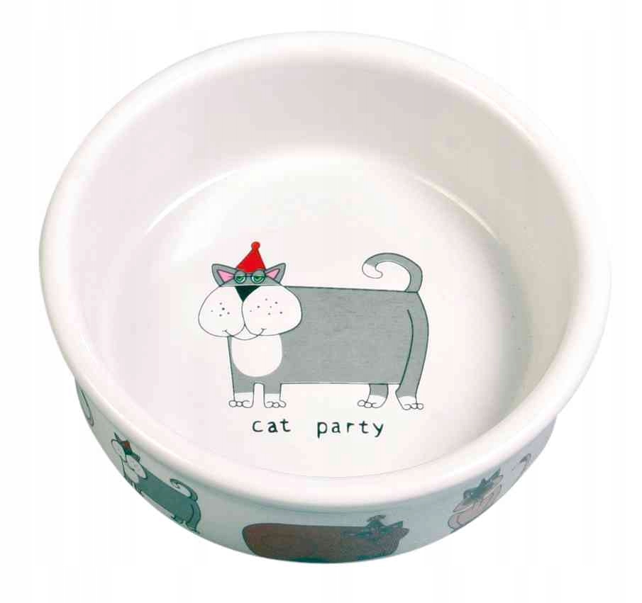 

Miska ceramiczna ozdobna dla kota 200ml Trixie
