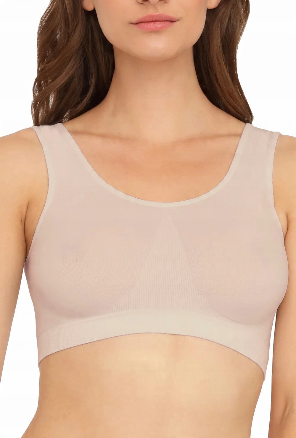 

Biustonosz bezszwowy Gatta Sport Top | Beżowy |XL