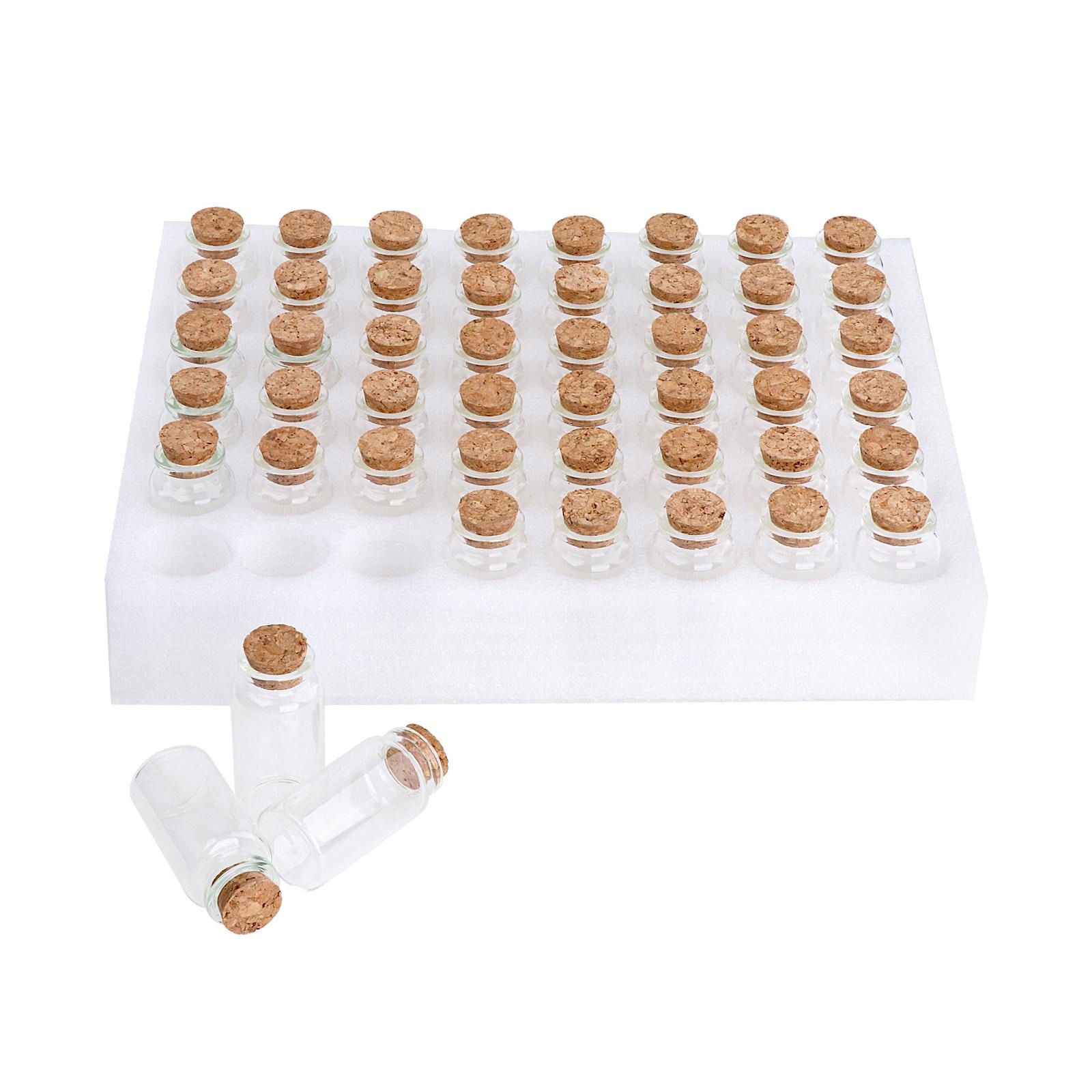 Mini Bottles Glass Bottles with C Elementy zestawu inne