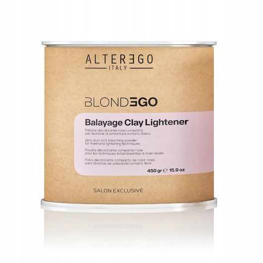 Bezprašný rozjasňovač Alter Ego BlondEgo – 450 g, zesvětluje až o 7 tónů