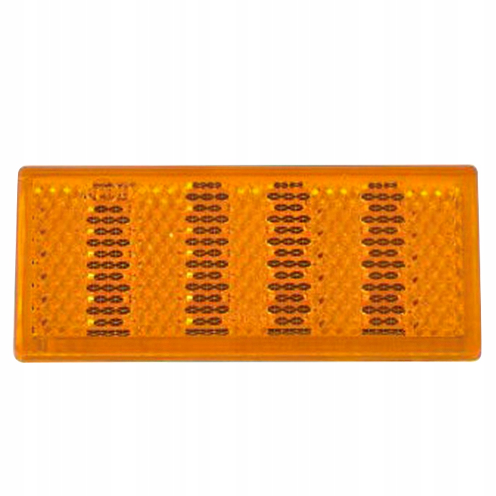 

Odblask żółty 76x34 mm z taśmą samoprzylepną