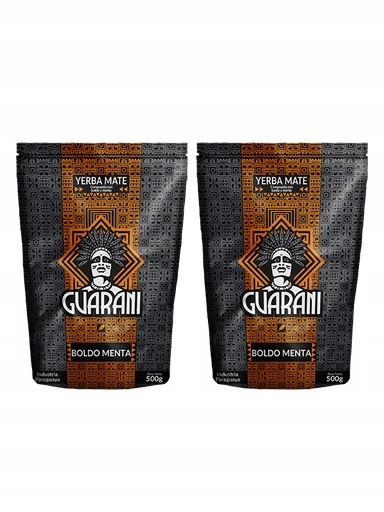 Yerba Mate Guarani Boldo Menta 2 x 500 g