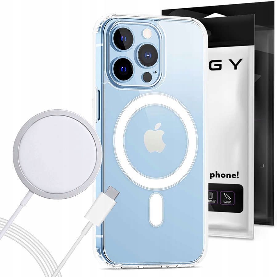 

Etui Do Magsafe Do iPhone 13 Pro Max +ładowarka Qi