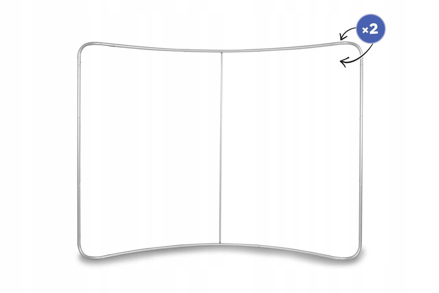 Stelaż łukowy z torbą, ścianka reklamowa 300x230cm