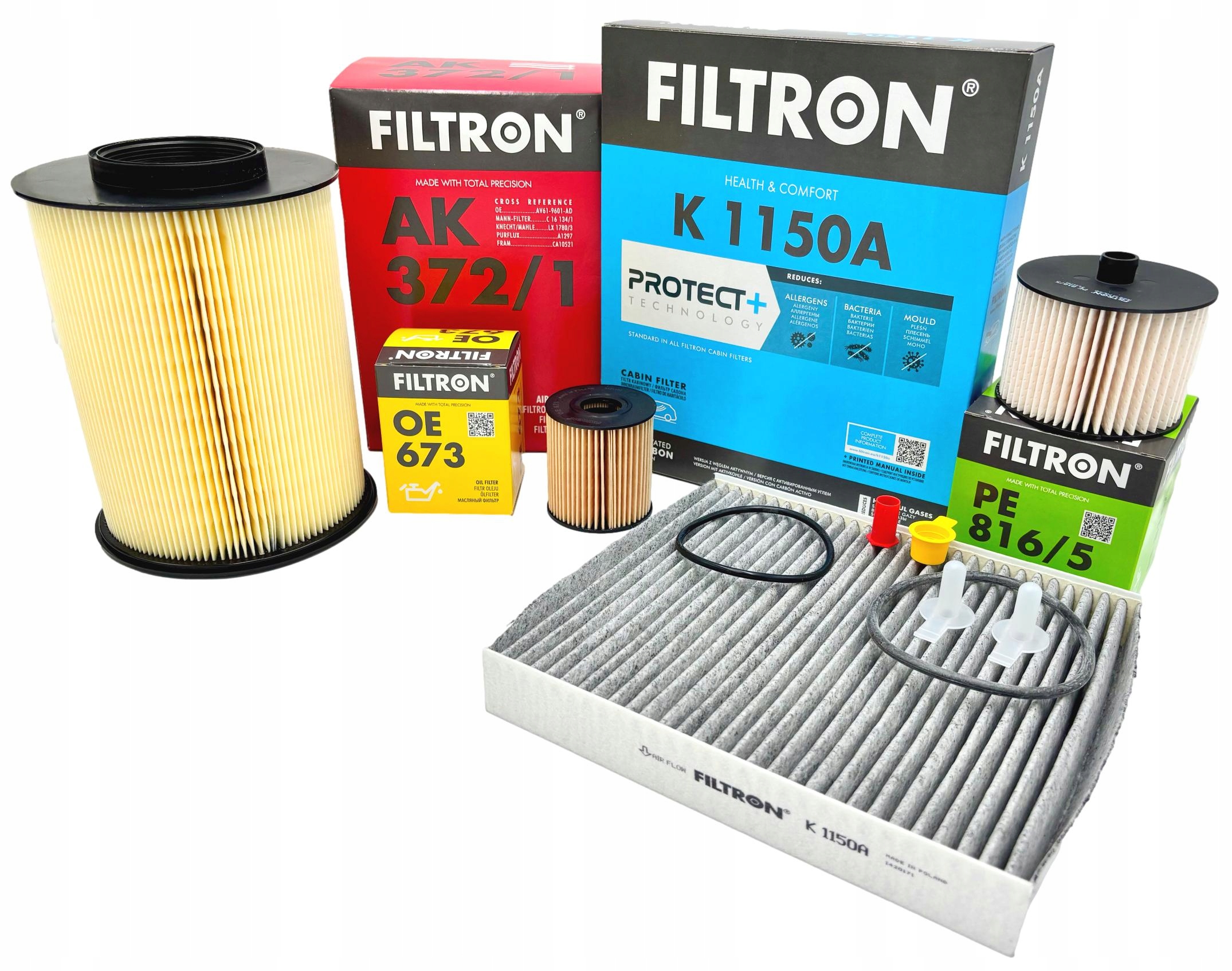 Filtron Sada Filtrů Volvo S40 II V50 06.2007-2010 2.0D 136 Km Diesel