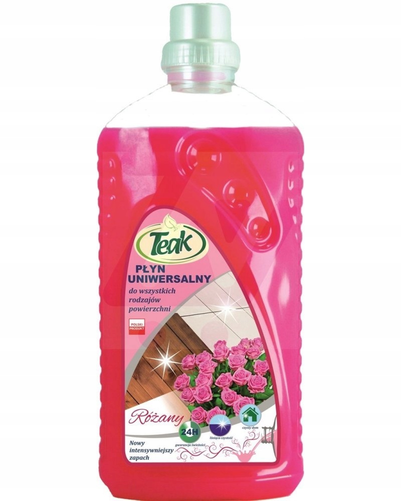 

Teak Płyn do Mycia Podłóg Różany Jakość 1l