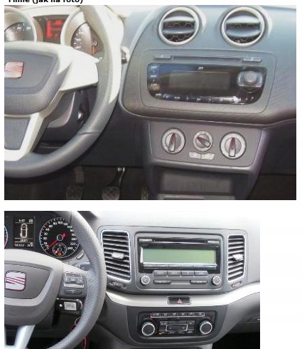 AUX IN lighting SEAT RCD RNS Jack ładowarka 15105 Model AUX