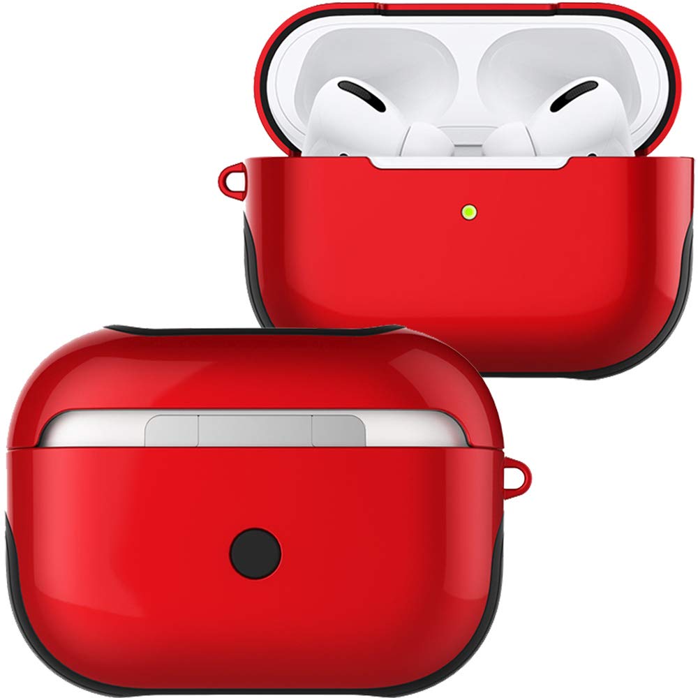ETUI NA SŁUCHAWKI AIRPODS PRO OCHRONNE CZERWONE