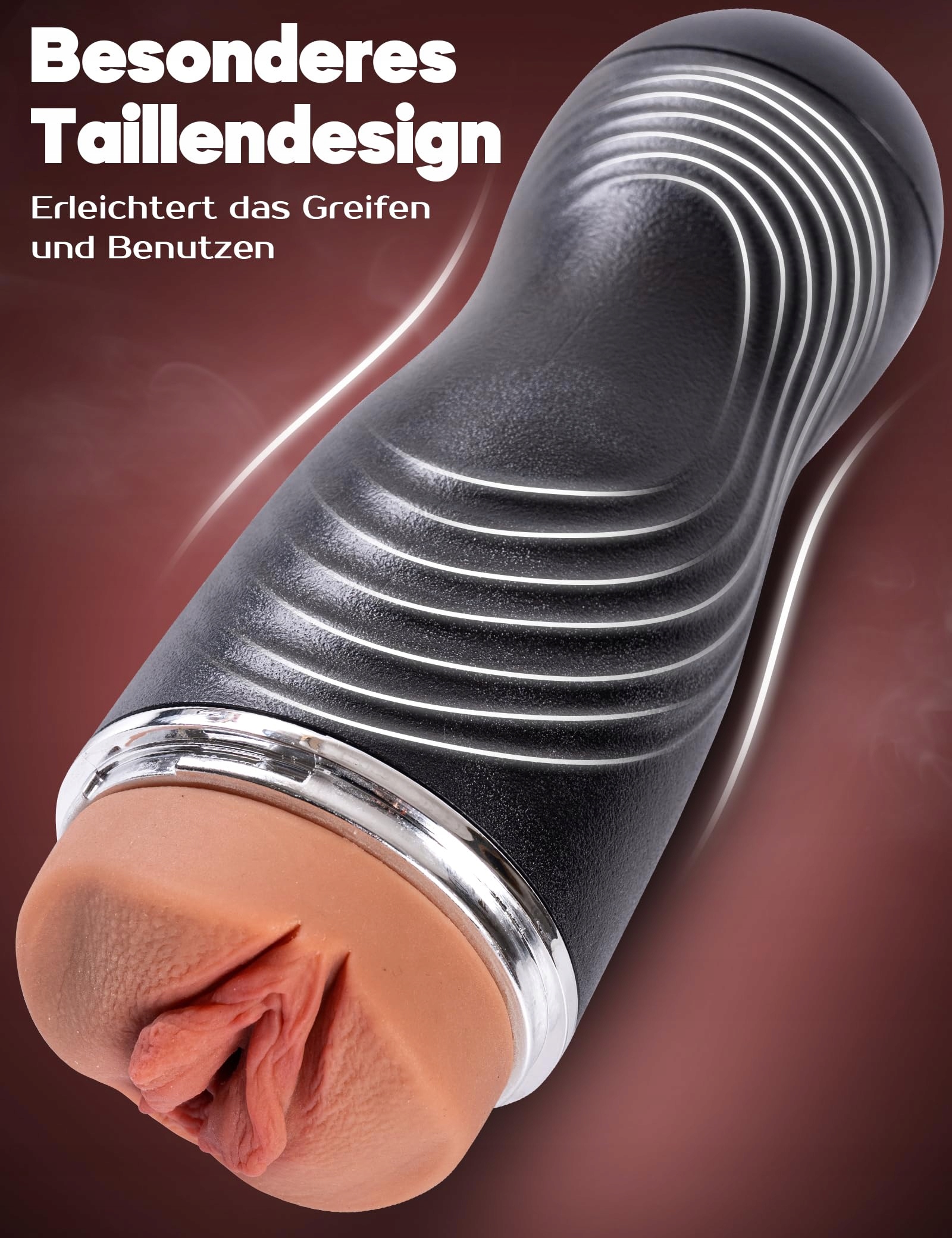TASCHENMUSCHI Dla Mężczyzn Realistyczna Latarka 18cm Kanał Sex Zabawka — miniatura 4