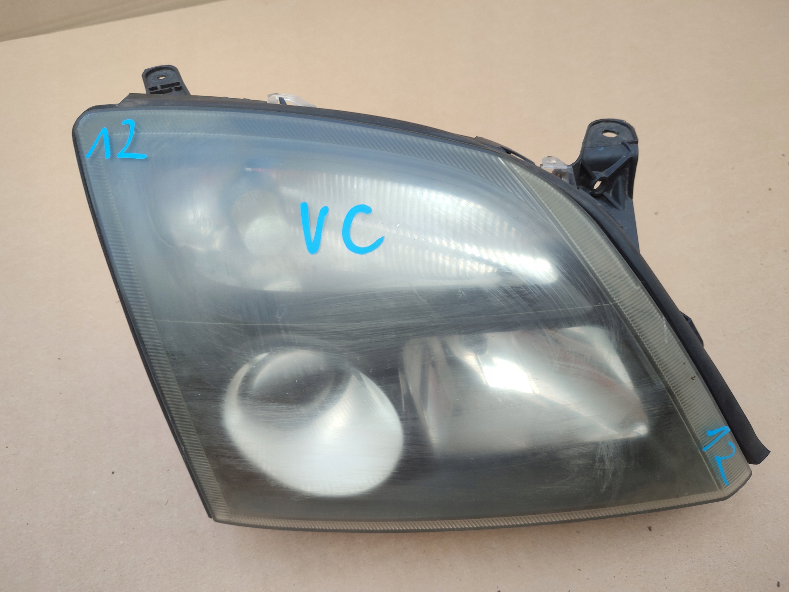 light front front right EUROPA lens OPEL VECTRA C GTS 155888-00
