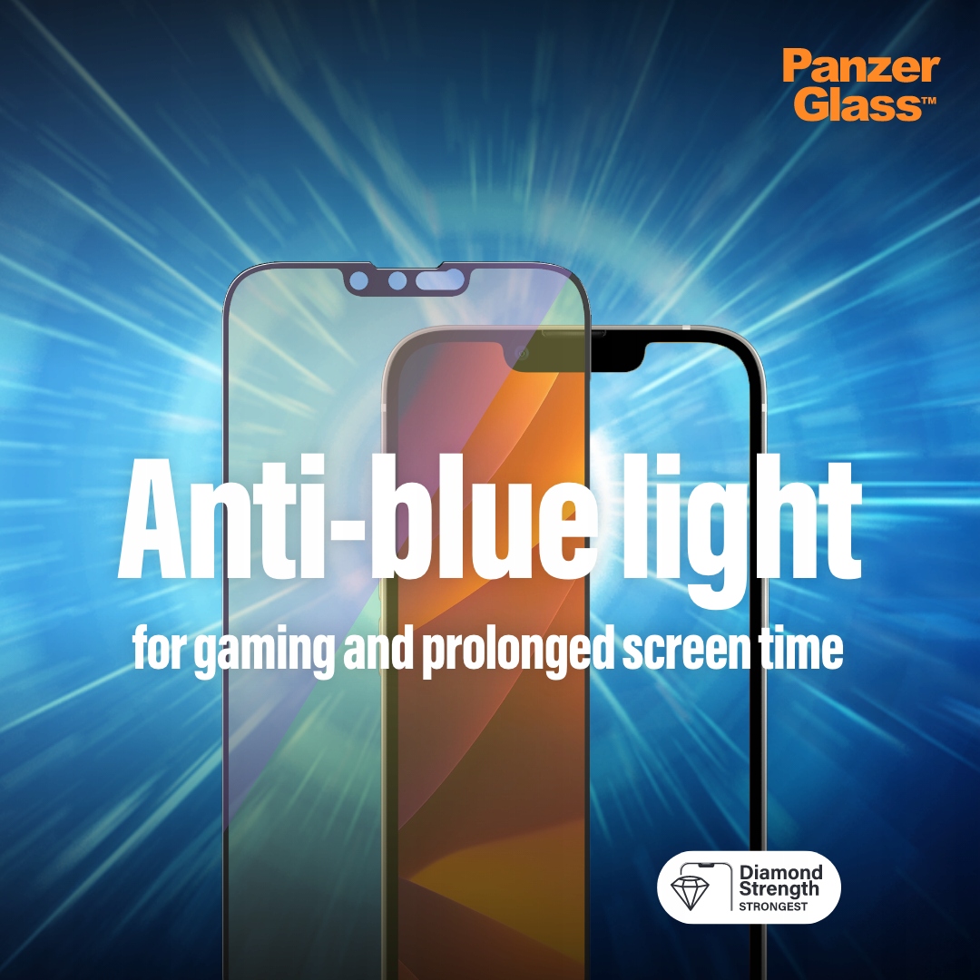 Szkło PanzerGlass iPhone 14 Pro Max AntiBlue Typ inny