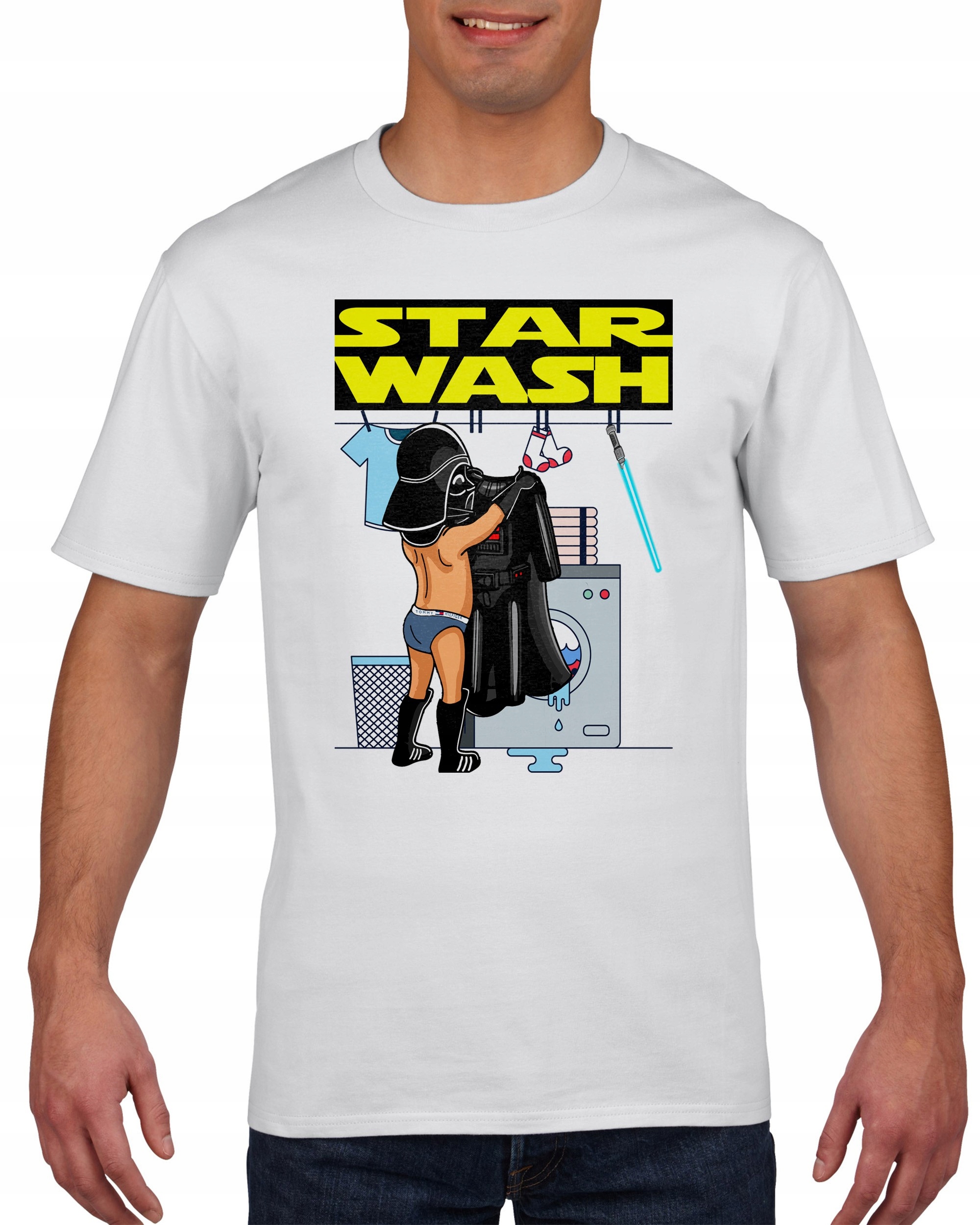 

Koszulka męska Star Wash Mały Lord Vader L