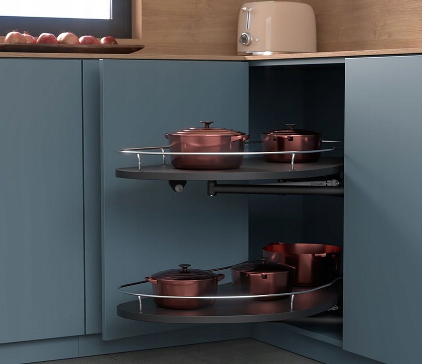 Półka narożna Corner Optima 800/450 REJS GRAFIT Producent Rejs