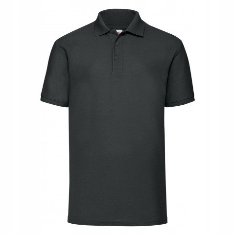 

Koszulka męska Polo 65/35 FruitLoom Czarny 3XL
