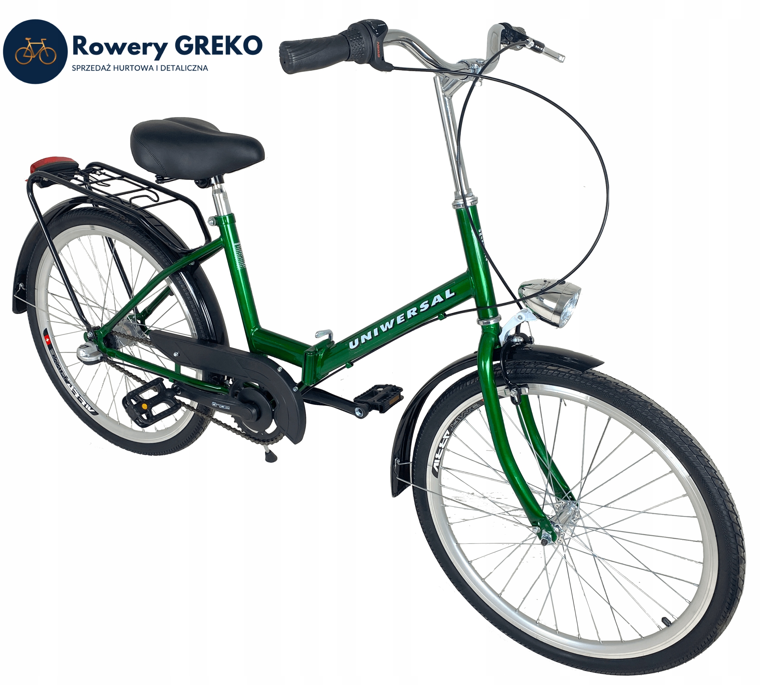 Rower Składany Jubilat Uniwersal Montemar Składak 24' Shimano Nexus 3 biegi
