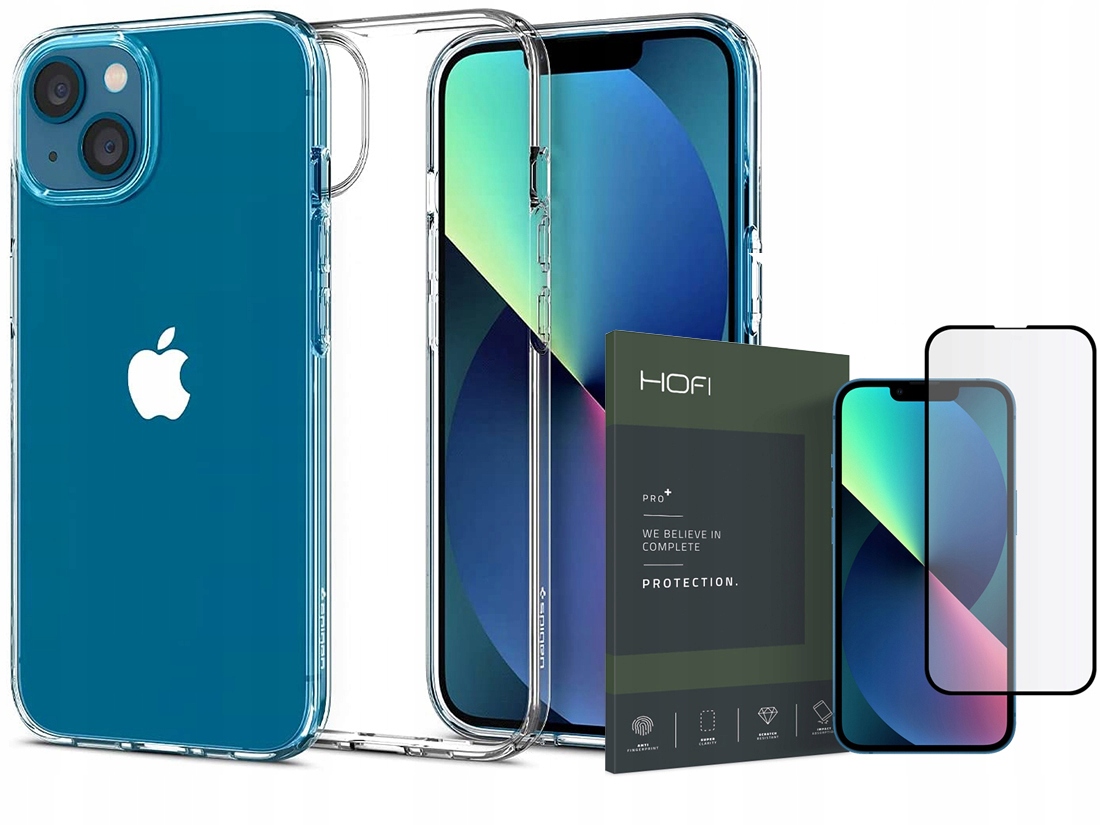 

2-PAK Spigen Etui Obudowa Do Iphone 13 Szkło